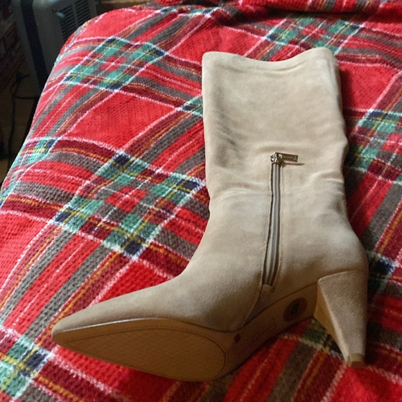 JESSICA SIMPSON Suede Tall Boots - Picture 4 of 9